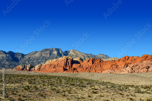 Panoramic View of Red Rock Canyon