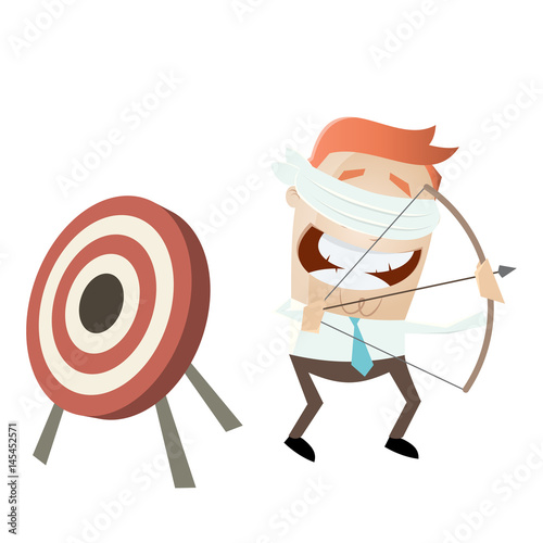 business ziel daneben verfehlen clipart 