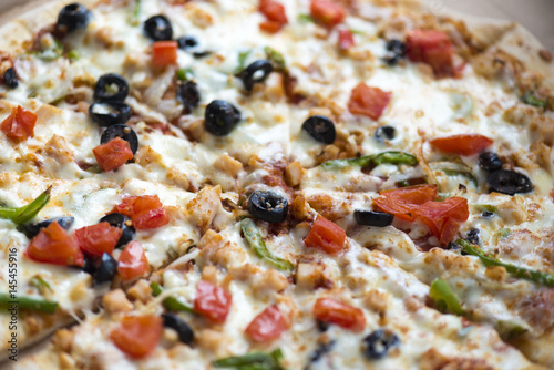 Homemade Pizza, close-up