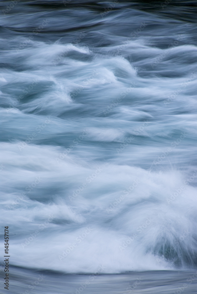 Evening image of wild Waikato river Evening image of wild Waikato river