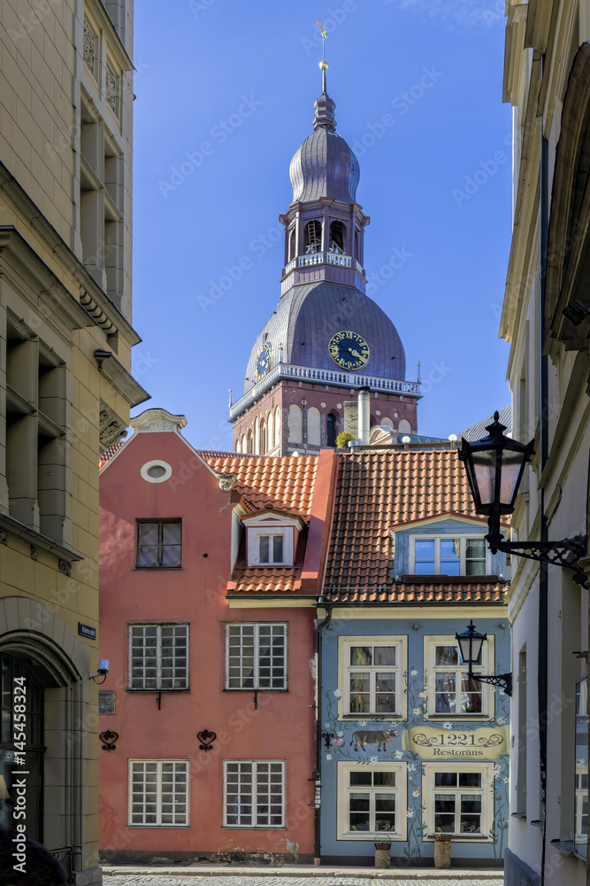Riga Lettland historische Architektur