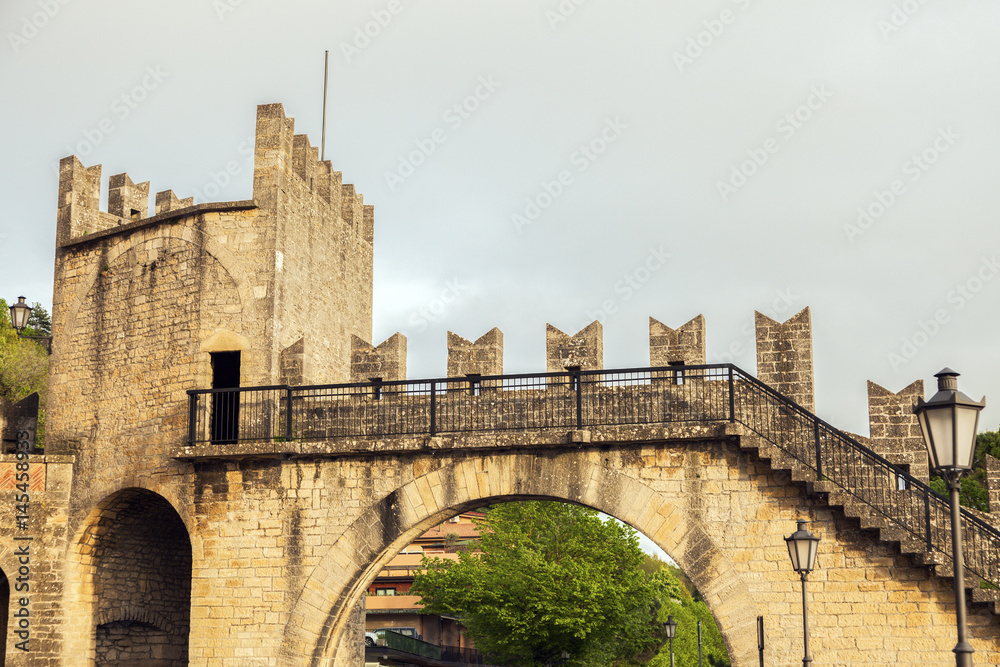Obraz premium Old architecture of San Marino