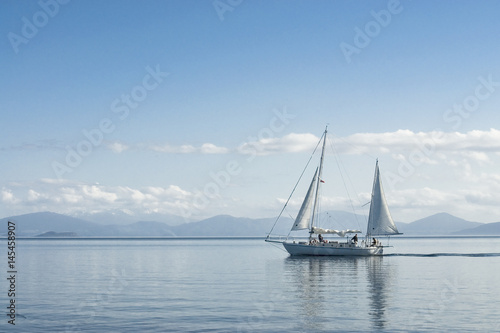 Sailing on Lake Taupo © Sebastian