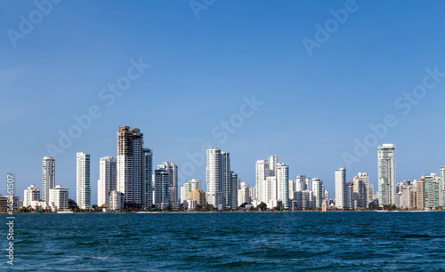 Skyline von Cartagena de Indias. Kolumbien. Karibikk  ste.