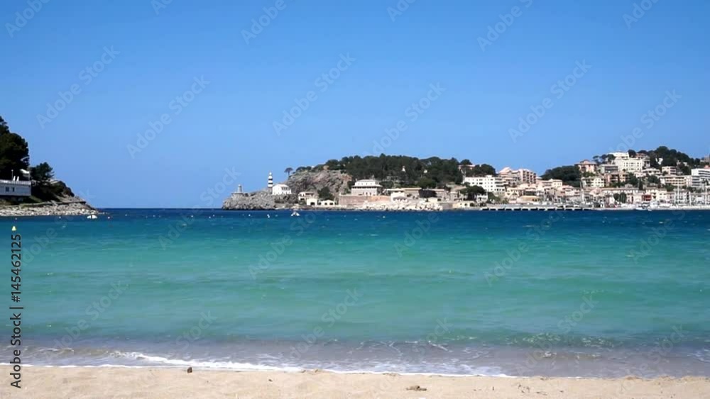 Panorama Port de Sóller, Mallorca, Spanien Panorama Port de Sóller, Mallorca, Spanien
