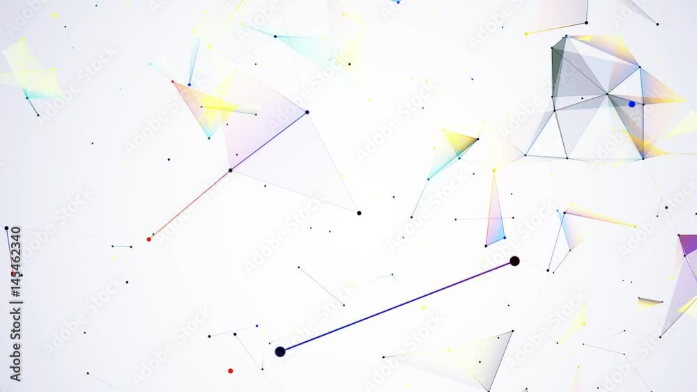 geometrical abstraction, colorful abstract geometric background