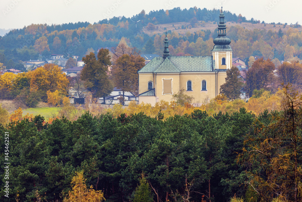 Church in Olsztyn, Silesia
