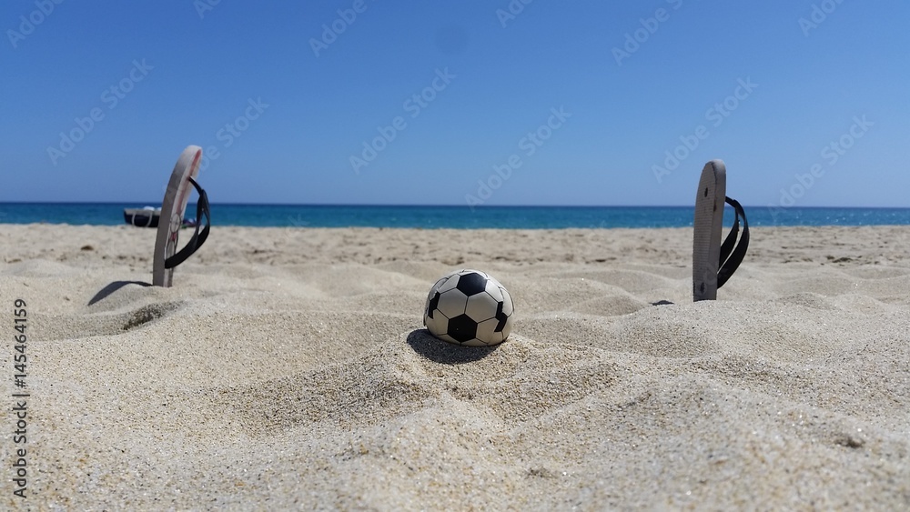 Obraz premium giochi in spiaggia 