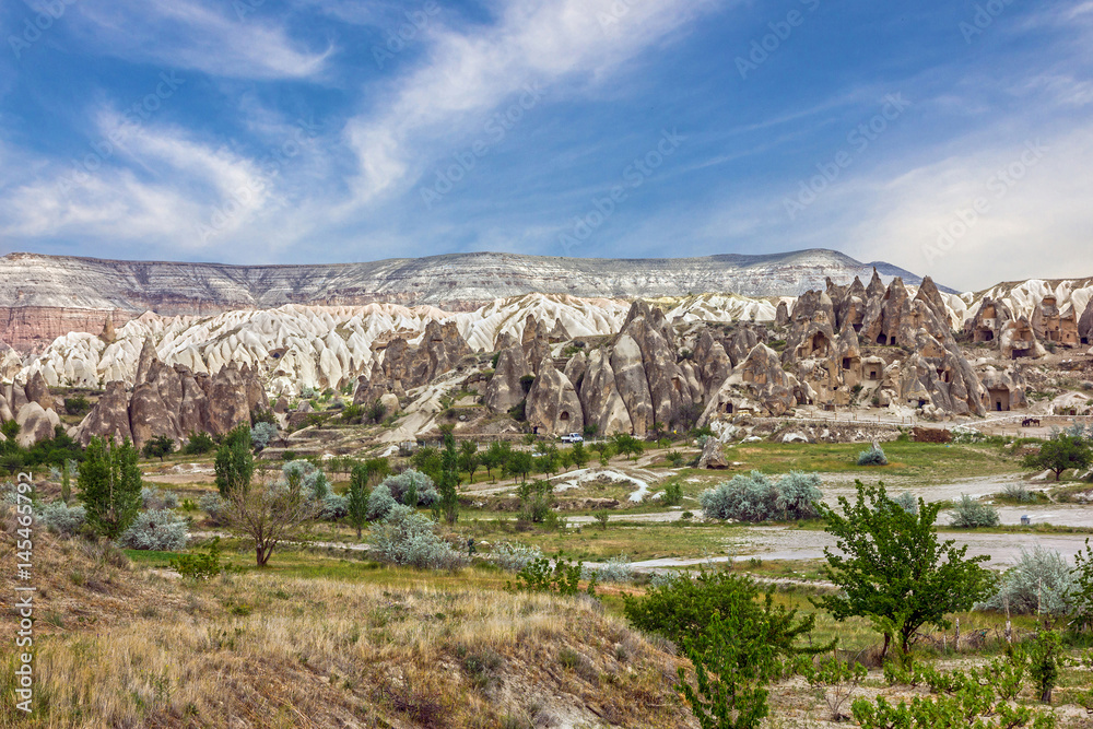 Cappadocia, Anatolia, Turkey. Goreme national park.