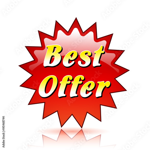 best offer red star icon
