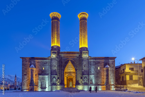 Erzurum Double Minaret Medresah photo