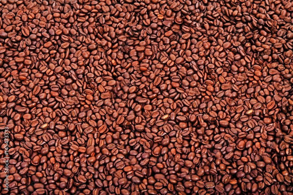 Roasted coffee beans, can be used as a background Roasted coffee beans, can be used as a background
