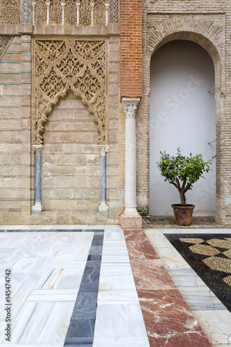 Real Alcazar in Seville  Andalusia