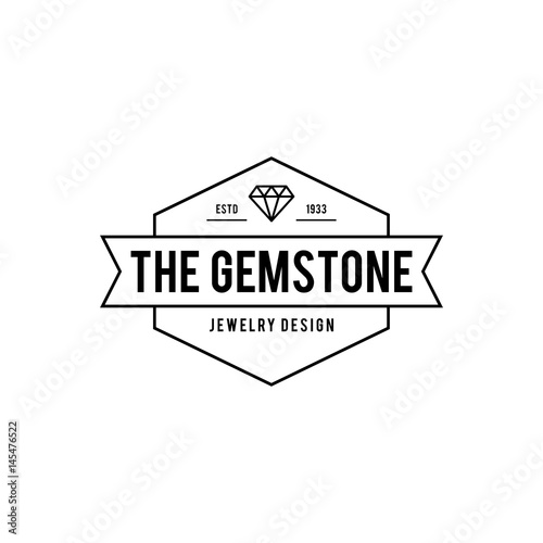 Luxury Diamond and Jewelry Vintage label