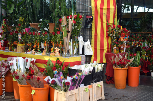 23 de Abril Sant Jordi dia de la rosa y el libro
