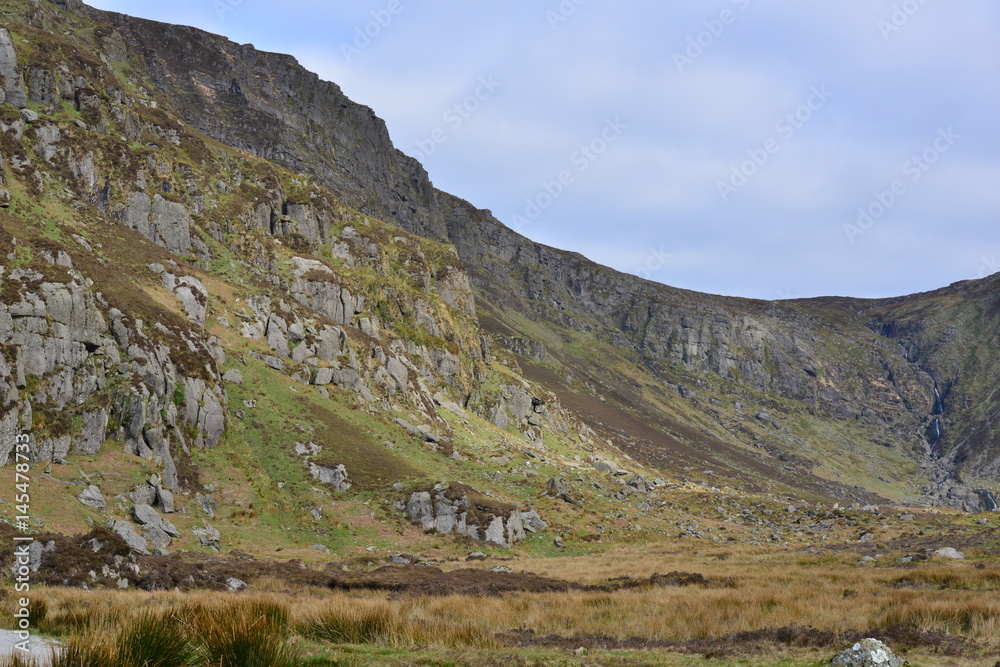 Mahon falls in the Comeragh mountains in Ireland