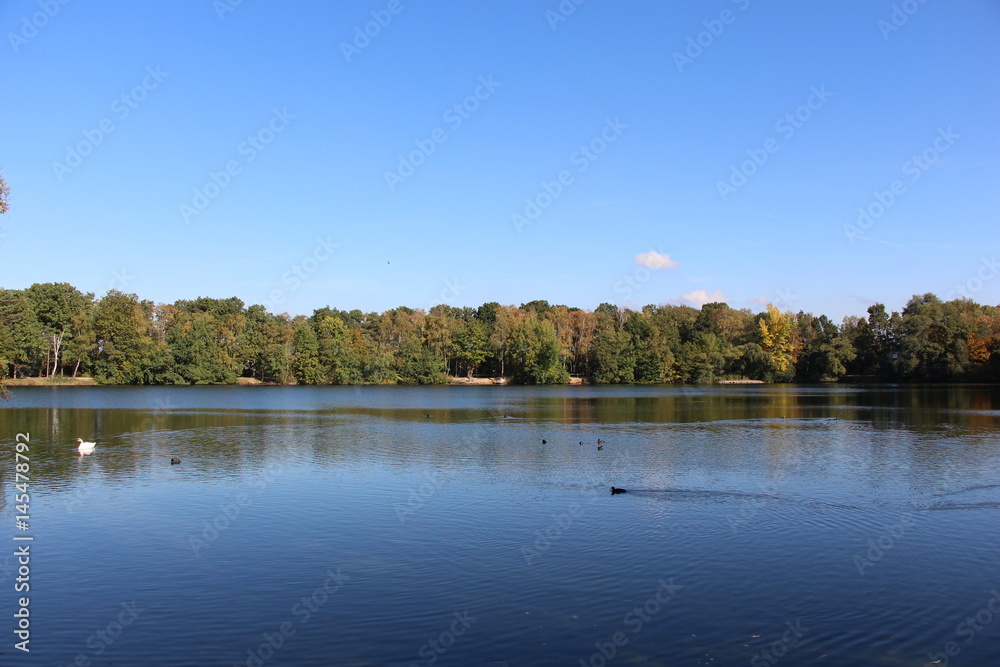 Obraz premium Schwarzer See in Garbsen