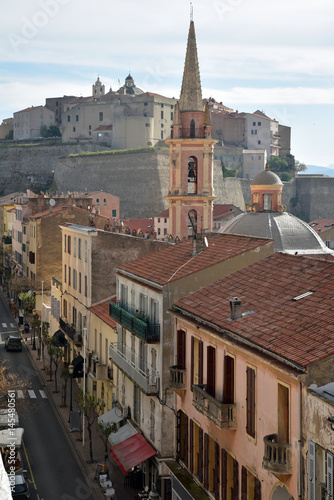 Calvi et sa citadelle génoise en Corse