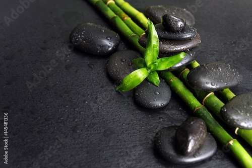 Spa-concept with zen stones...