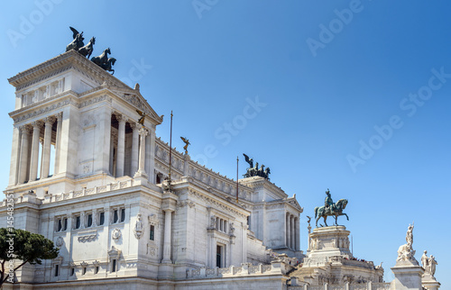  Altar of the Fatherland (Altare della Patria)  known as national monument to Victor Emmanuel II