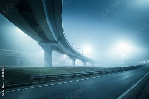 Motorized overpass. The hig...