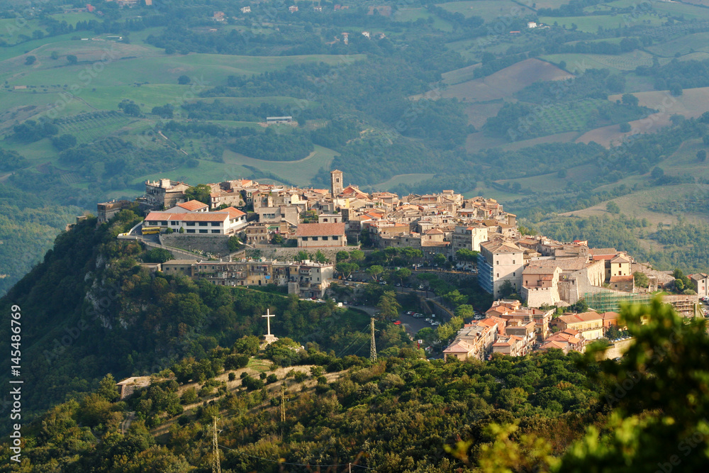 St.Oreste, a village in the province of Rome in Italy