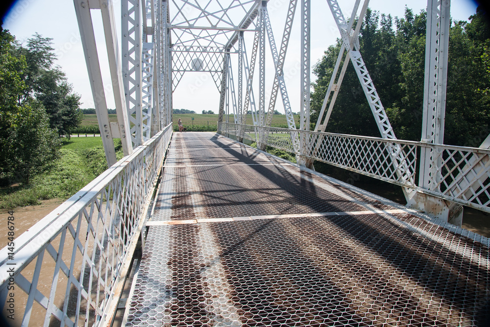 Fototapeta premium Tindall bridge Fremont OH