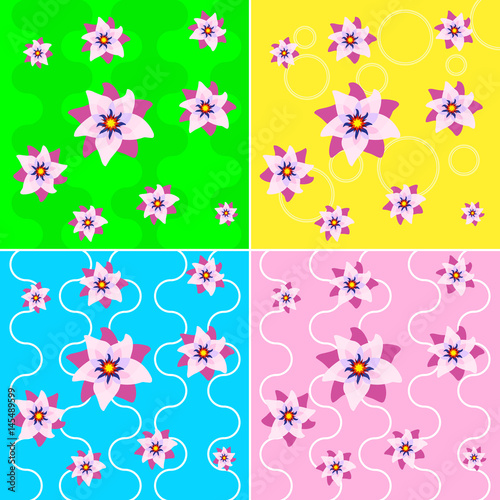  Flower background