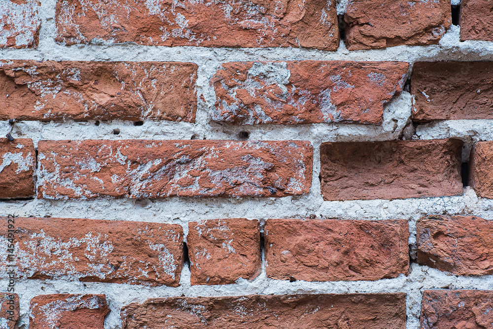 Fototapeta premium Background brickwork red bric