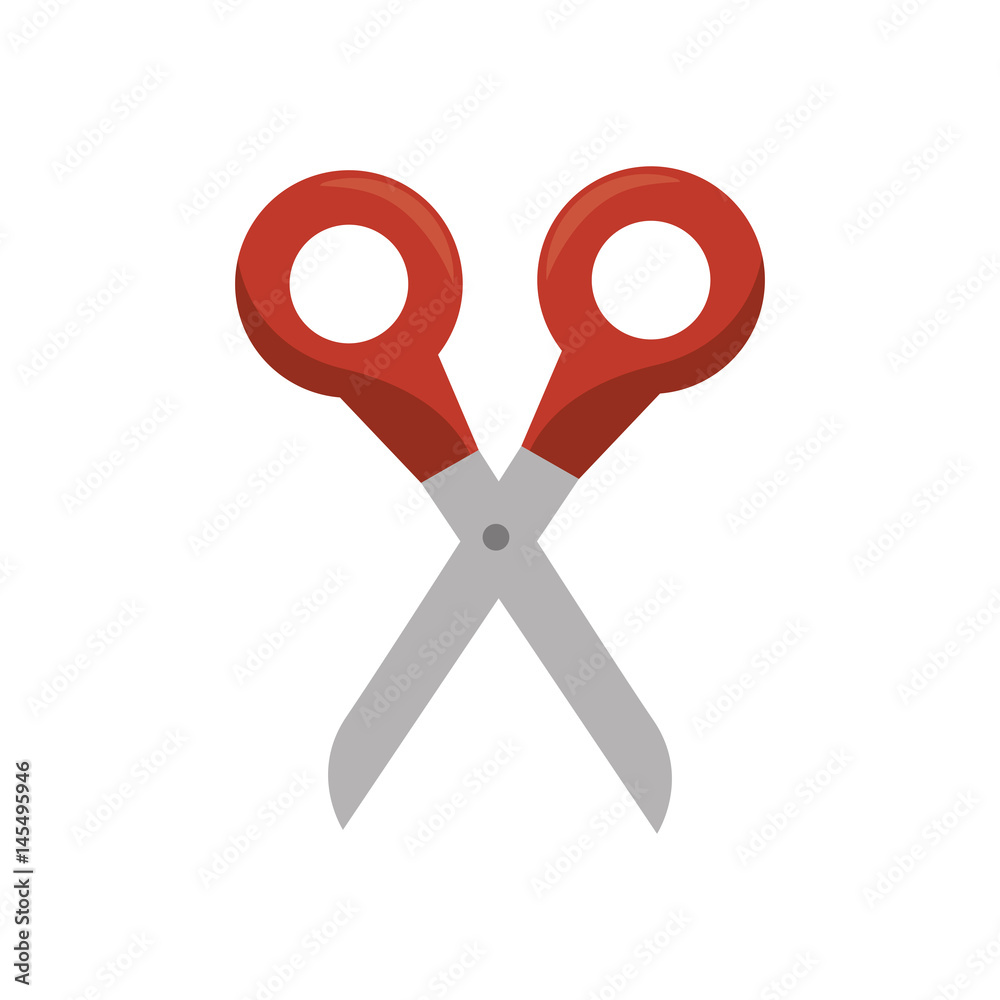 Scissor cut utensil icon vector illustration graphic design Scissor cut utensil icon vector illustration graphic design