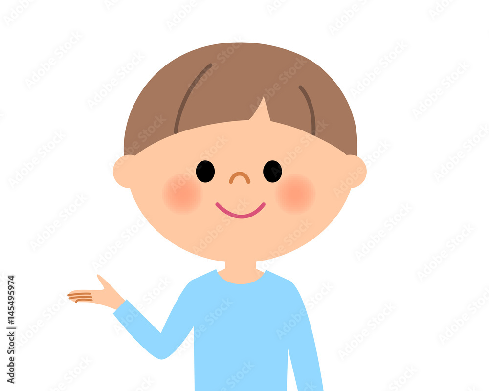 男の子 説明 男の子 説明