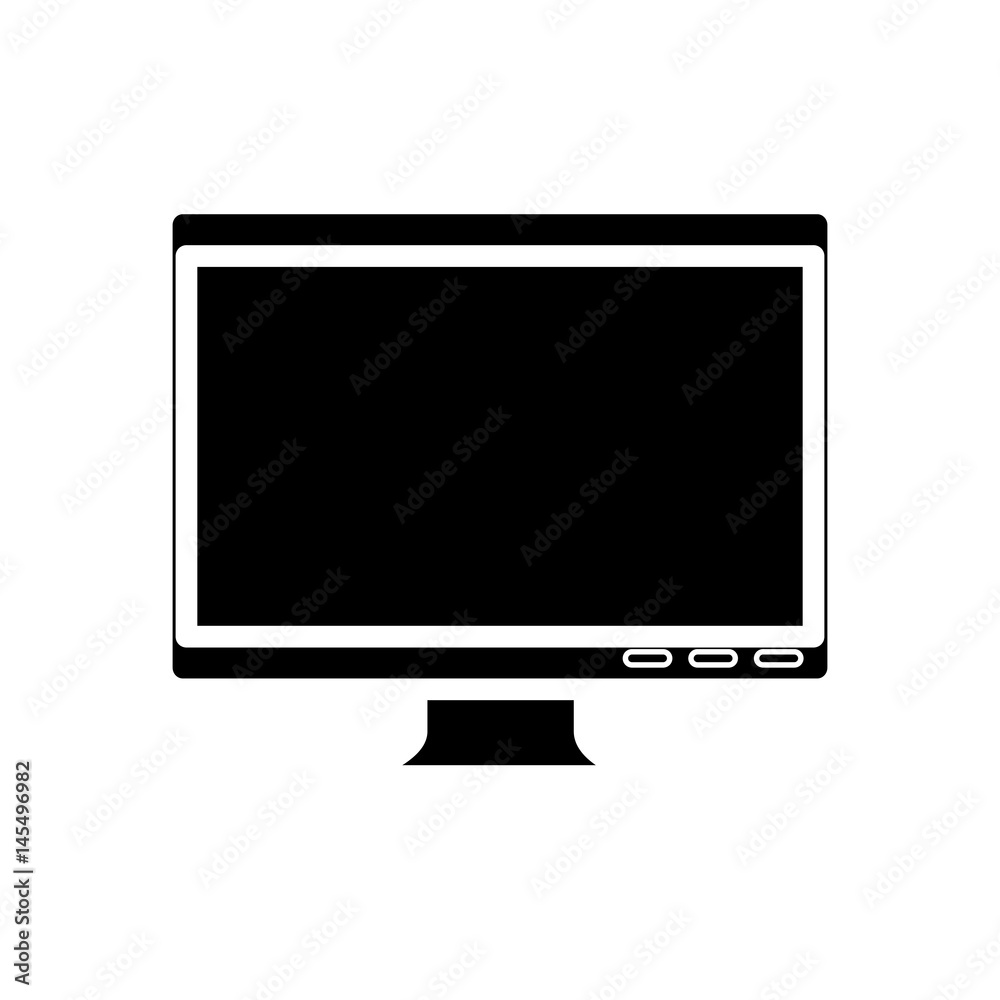 Modern tv technology icon vector illustration graphic design Modern tv technology icon vector illustration graphic design