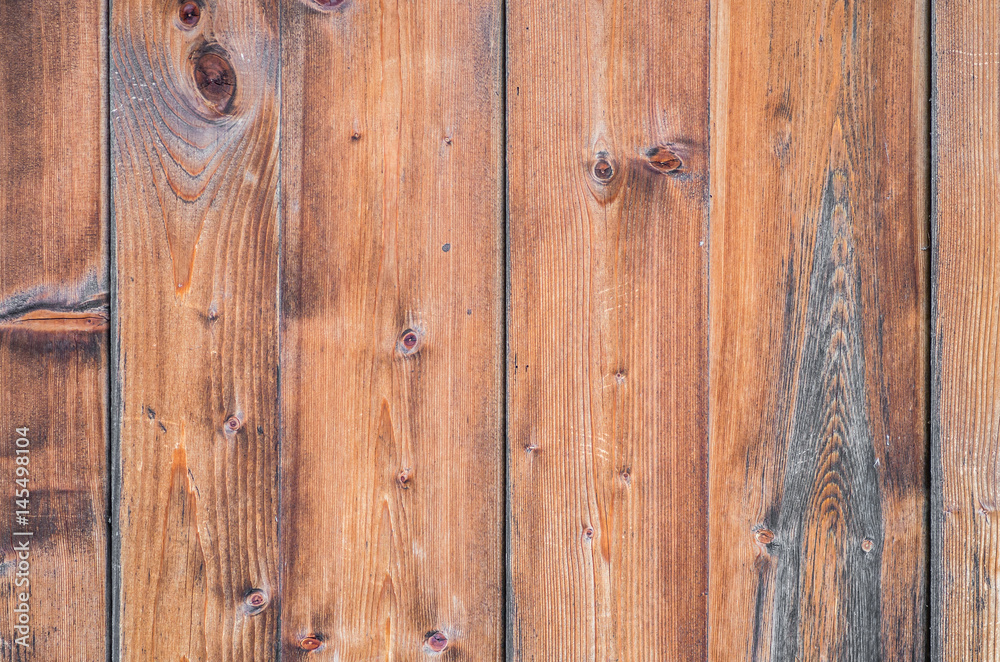 Larch wooden planks, old and weathered Larch wooden planks, old and weathered