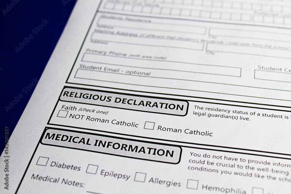 Declaring faith to attend a catholic school in order to receive funding Declaring faith to attend a catholic school in order to receive funding