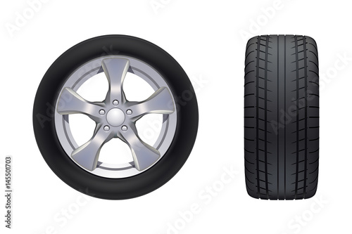 car wheels set