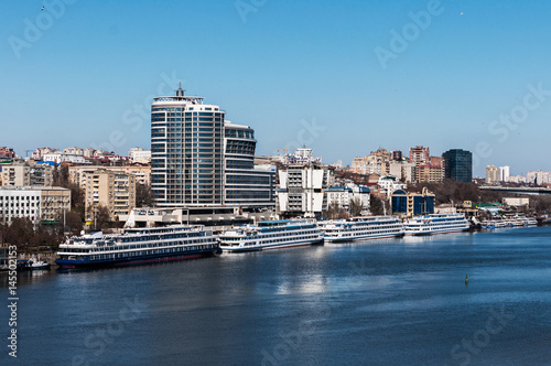 Photos Russia, Rostov-on-Don - March 20, 2017: View of the city Rostov-on-Don and emban