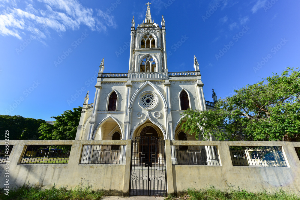 Fototapeta premium Sacred Heart of Jesus Parish - Havana, Cuba