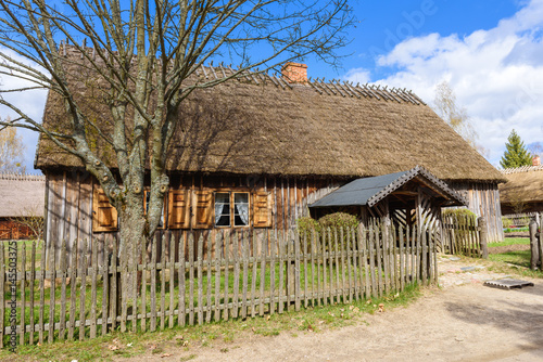 Open-air museum in Wdzydze Kiszewskie. Poland. 