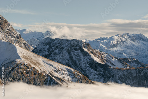 View from on Jenner mountain, Berchtesgaden, Germany © naumenkophoto