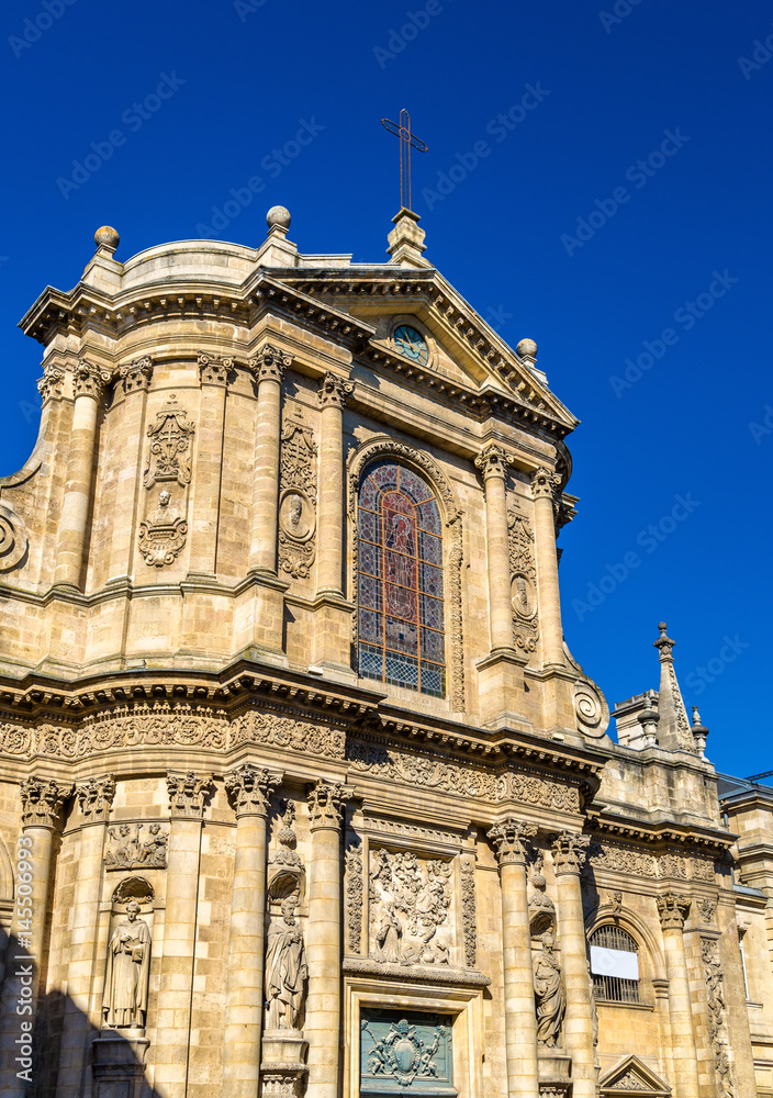 Notre Dame Church in Bordeaux, France
