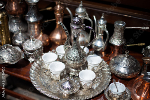 Souvenirs on the market in Sarajevo, Bosnia and Herzegovina