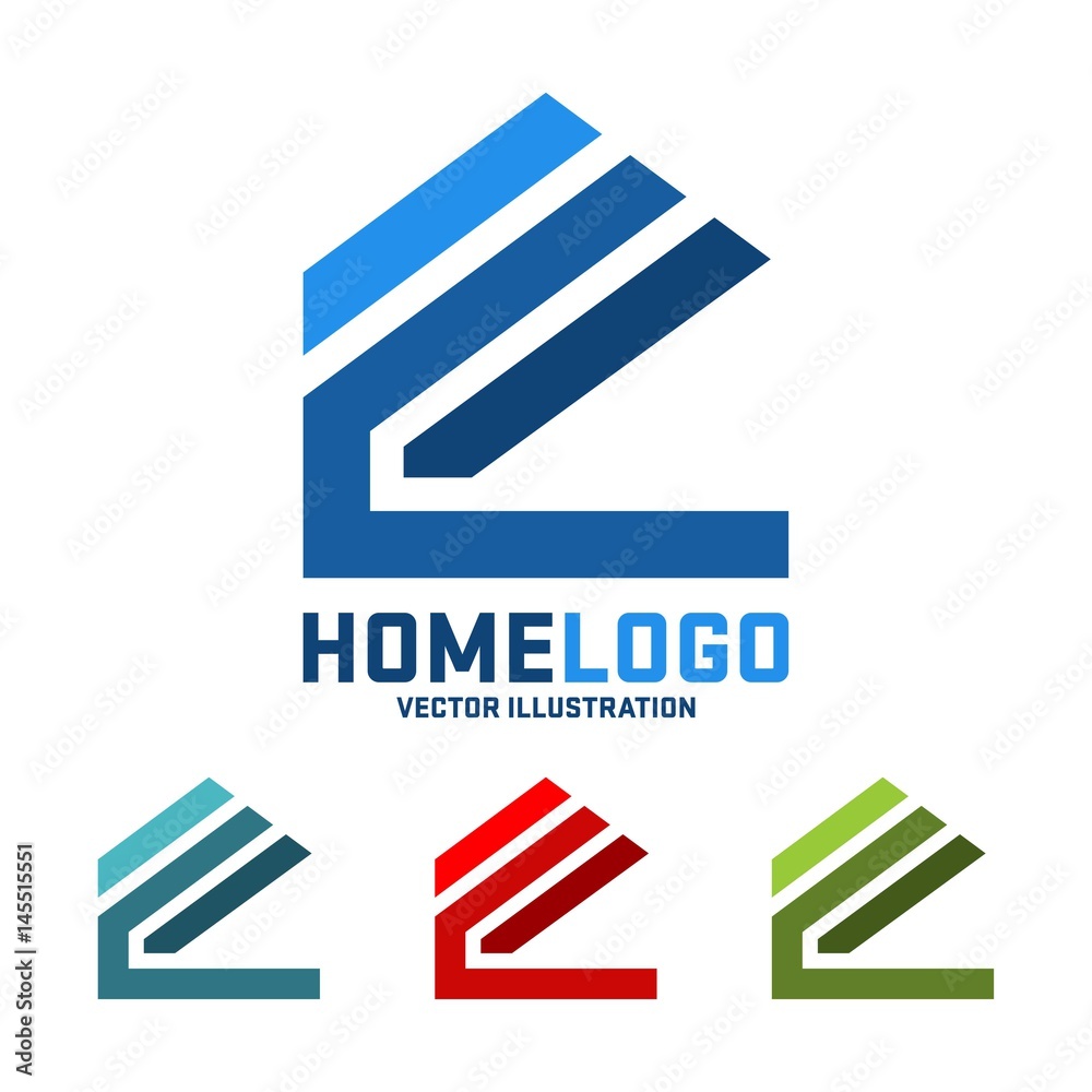 Home Vector Logo Design, Real Estate Vector Logo Design, Simple Home and Real Estate Icon Home Vector Logo Design, Real Estate Vector Logo Design, Simple Home and Real Estate Icon