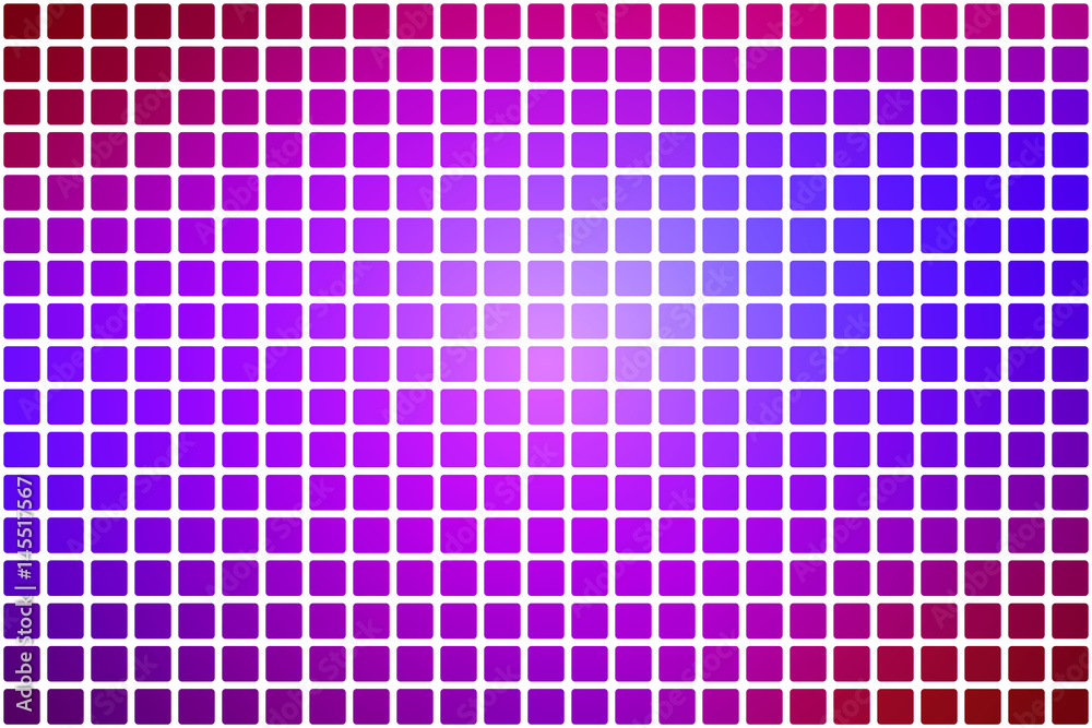Pink purple blue abstract rounded mosaic background over white Pink purple blue abstract rounded mosaic background over white