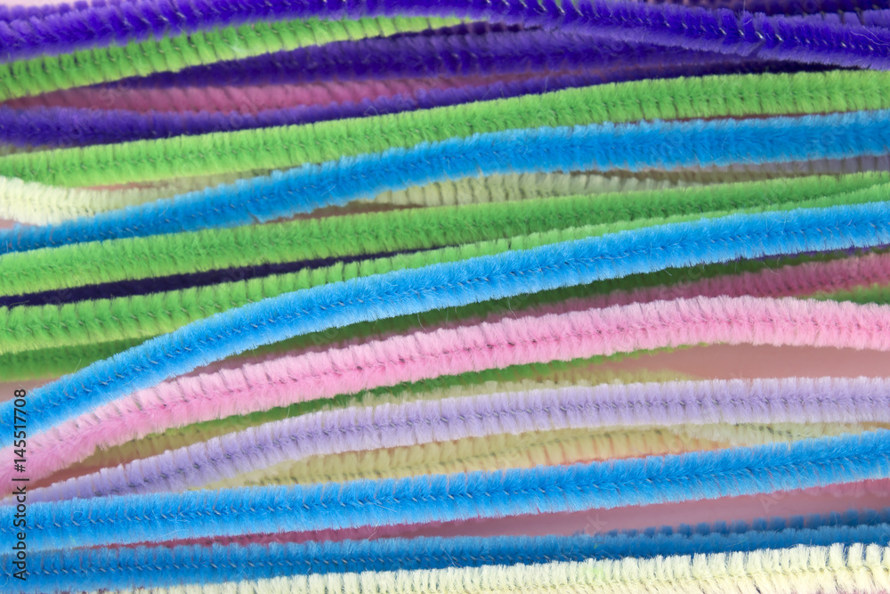Pastel colored pipe cleaners Pastel colored pipe cleaners