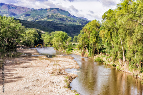 River called Rio Grande o Choluteca in Honduras photo