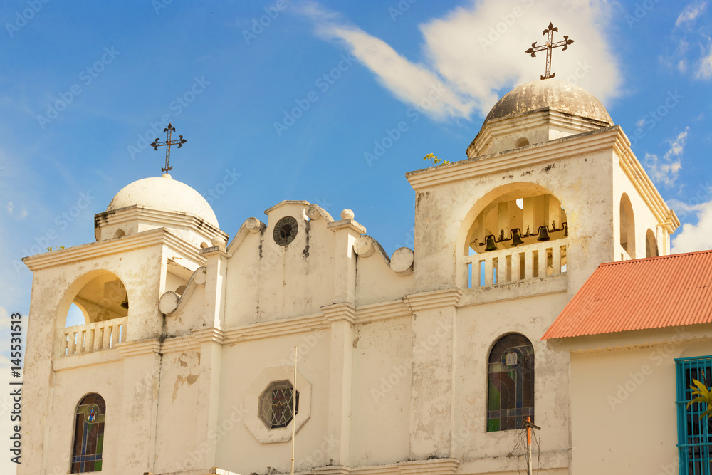 Cathedral Nuestra Senora de los Remedios y San Pablo del Itza. Flores, Guatemala. Cathedral Nuestra Senora de los Remedios y San Pablo del Itza. Flores, Guatemala.