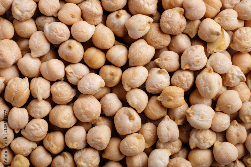 Bunch of chickpeas vegan food background Bunch of chickpeas vegan food background