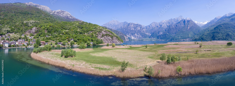 Lake of Novate Mezzola - Natural reserve