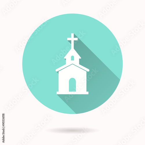 Church - vector icon.