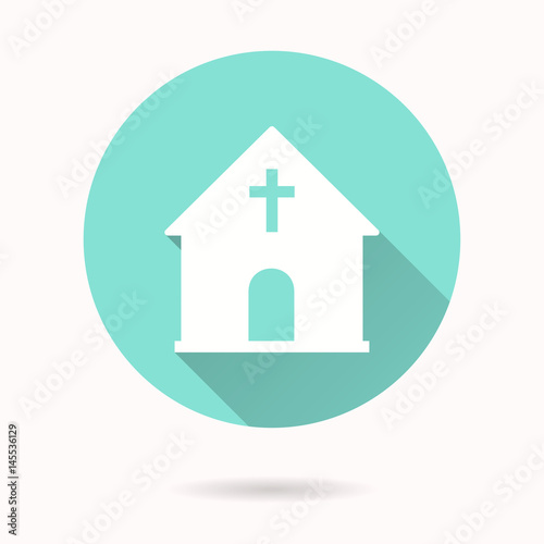 Church - vector icon.
